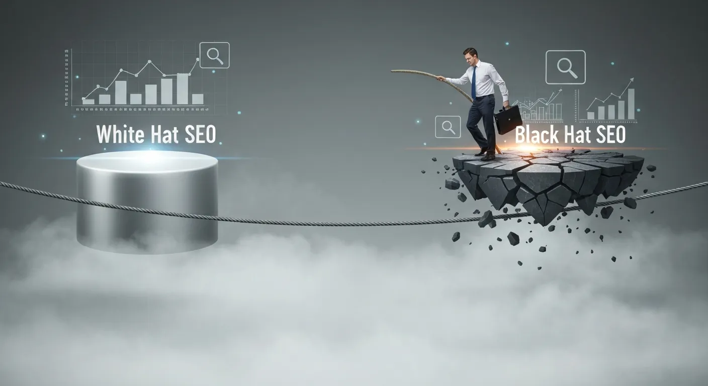 Grey hat SEO: czym jest i czy warto ryzykować dla szybszych efektów?