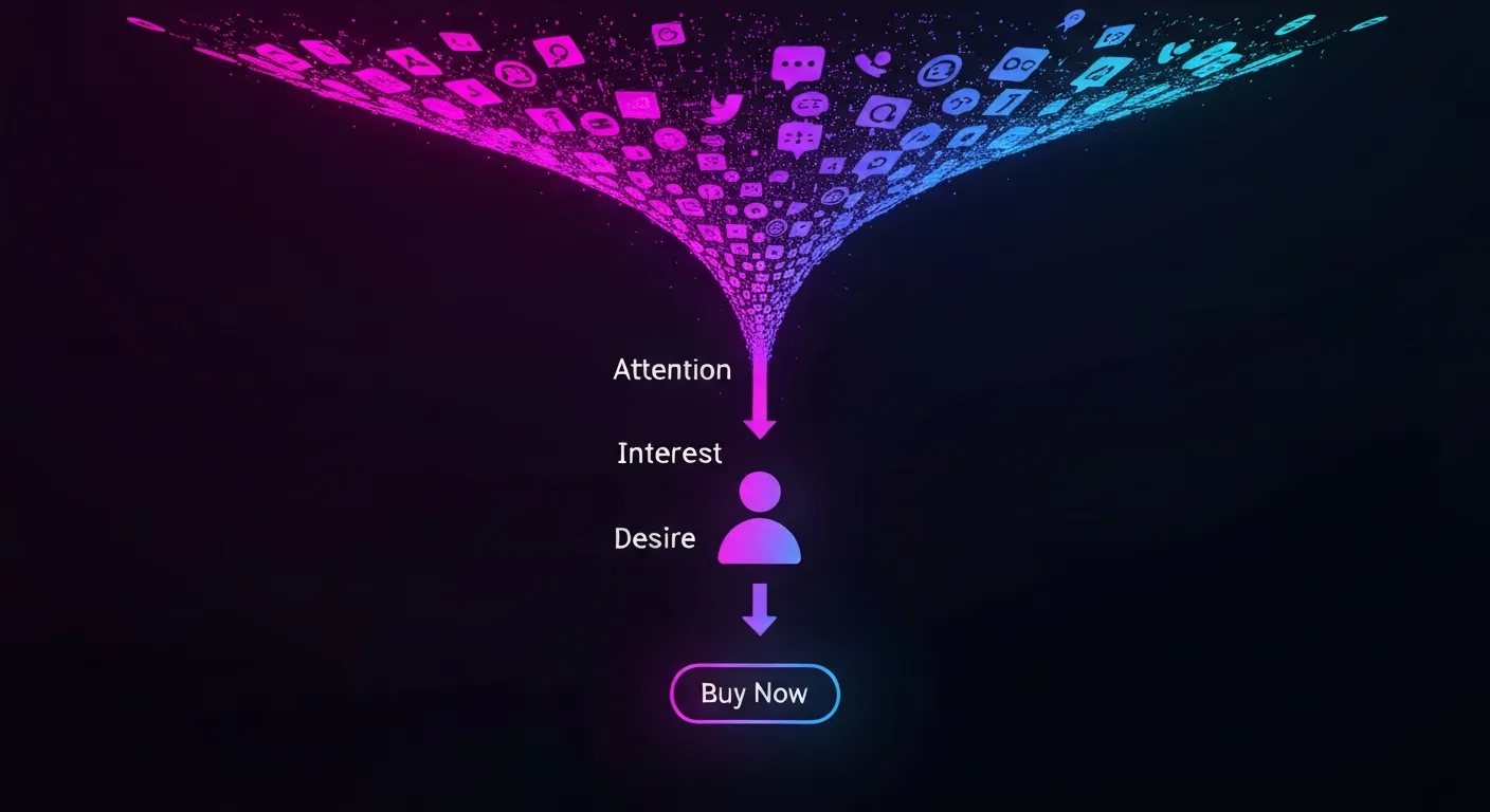 Model AIDA: Jak w 4 krokach prowadzić klienta od uwagi do zakupu