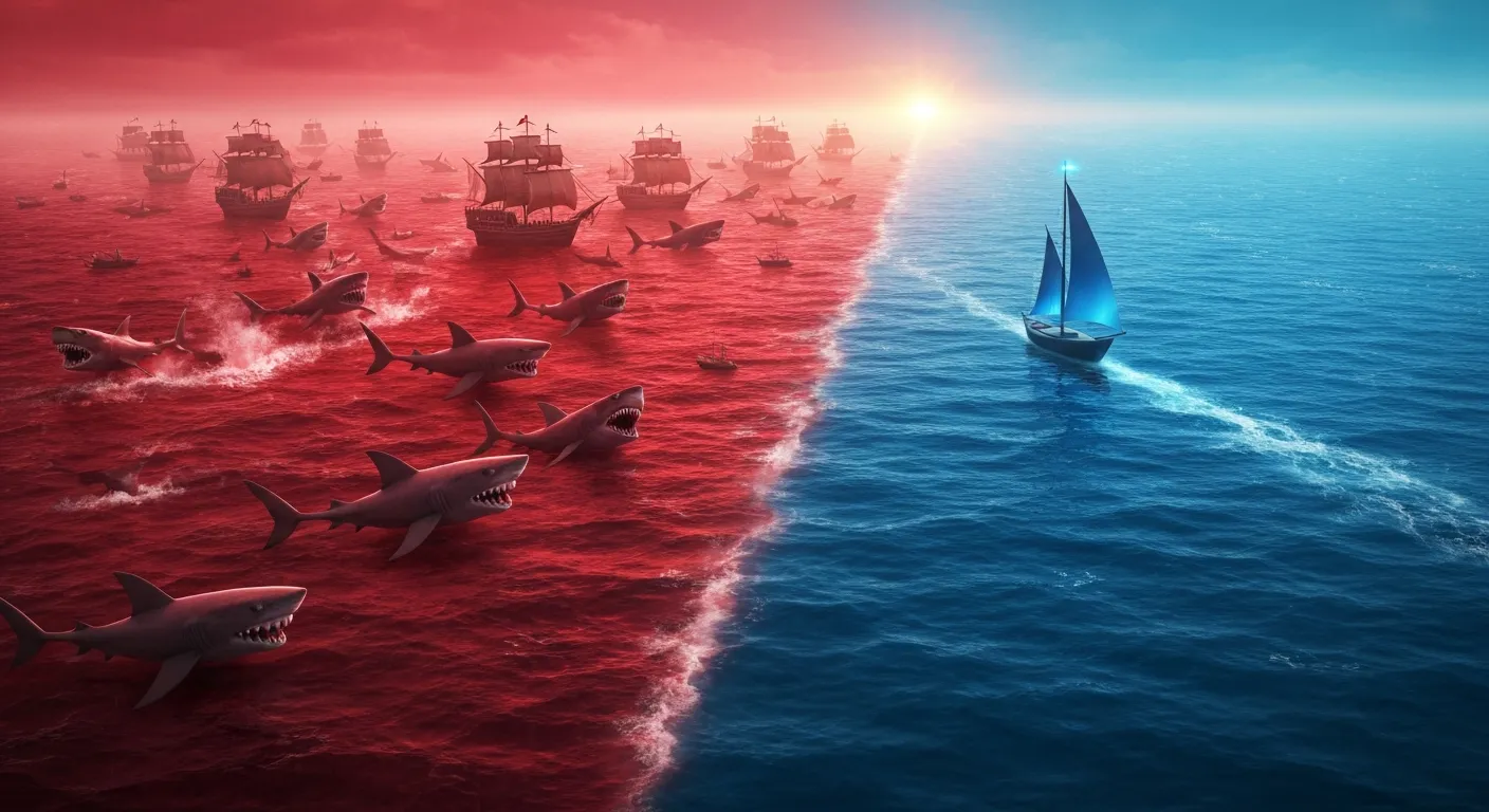 Strategia błękitnego oceanu: jak stworzyć rynek bez konkurencji?